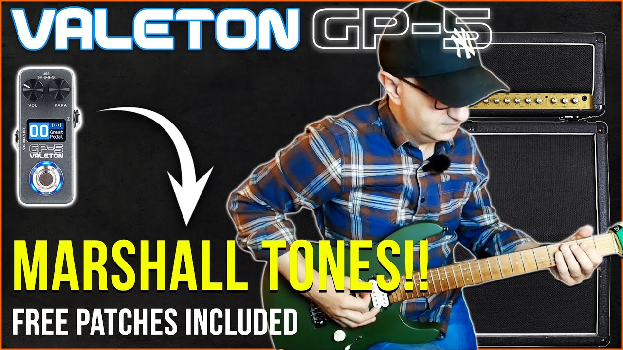 Valeton GP-5 | Marshall Tones - JCM 800 - Free Patches Included!