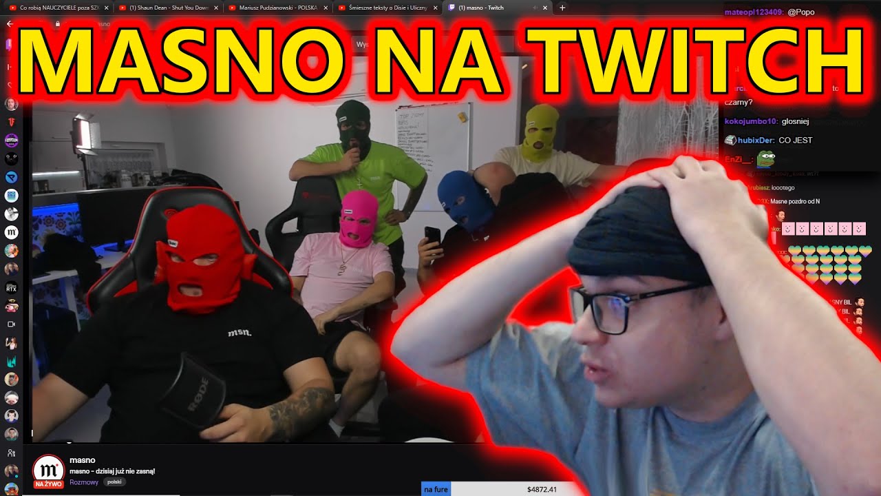 Popo - Masno na Twitch😨 Narkotyki na Chudnięcie💀 Zarobki💰 Popo w Co Się Słucha🤔