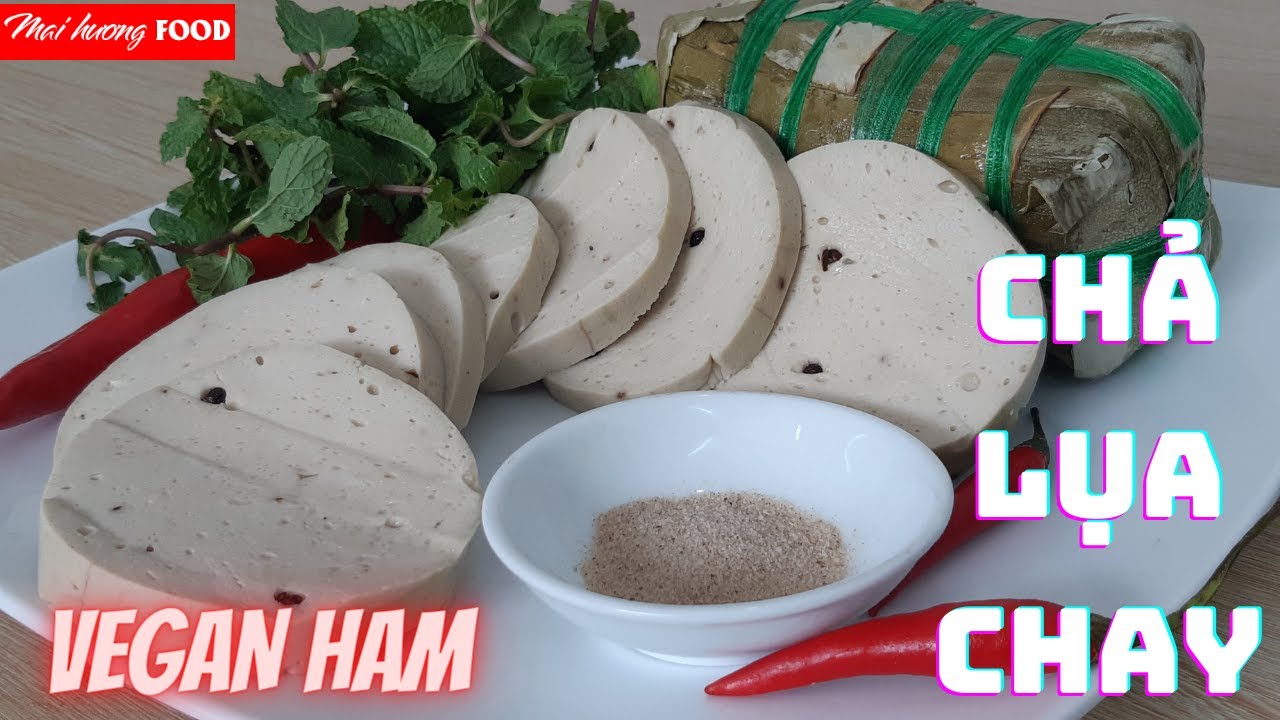 ASMR Mai huong food | cách làm CHẢ LỤA CHAY GIÒN DAI CỰC NGON| VIETNAMESE VEGAN HAM