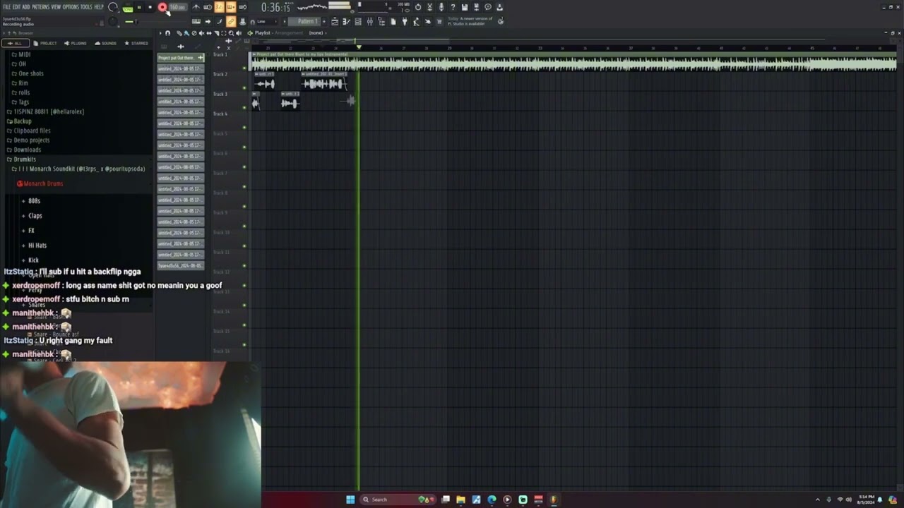 jace records “Fish N’ Sharkz”