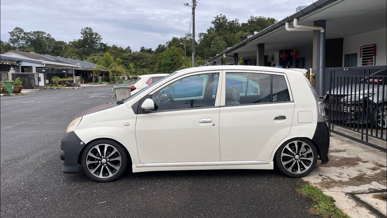 Perodua Viva 2way basic. Cara Potong Tapak Belakang untuk Belon/airsus Kereta 