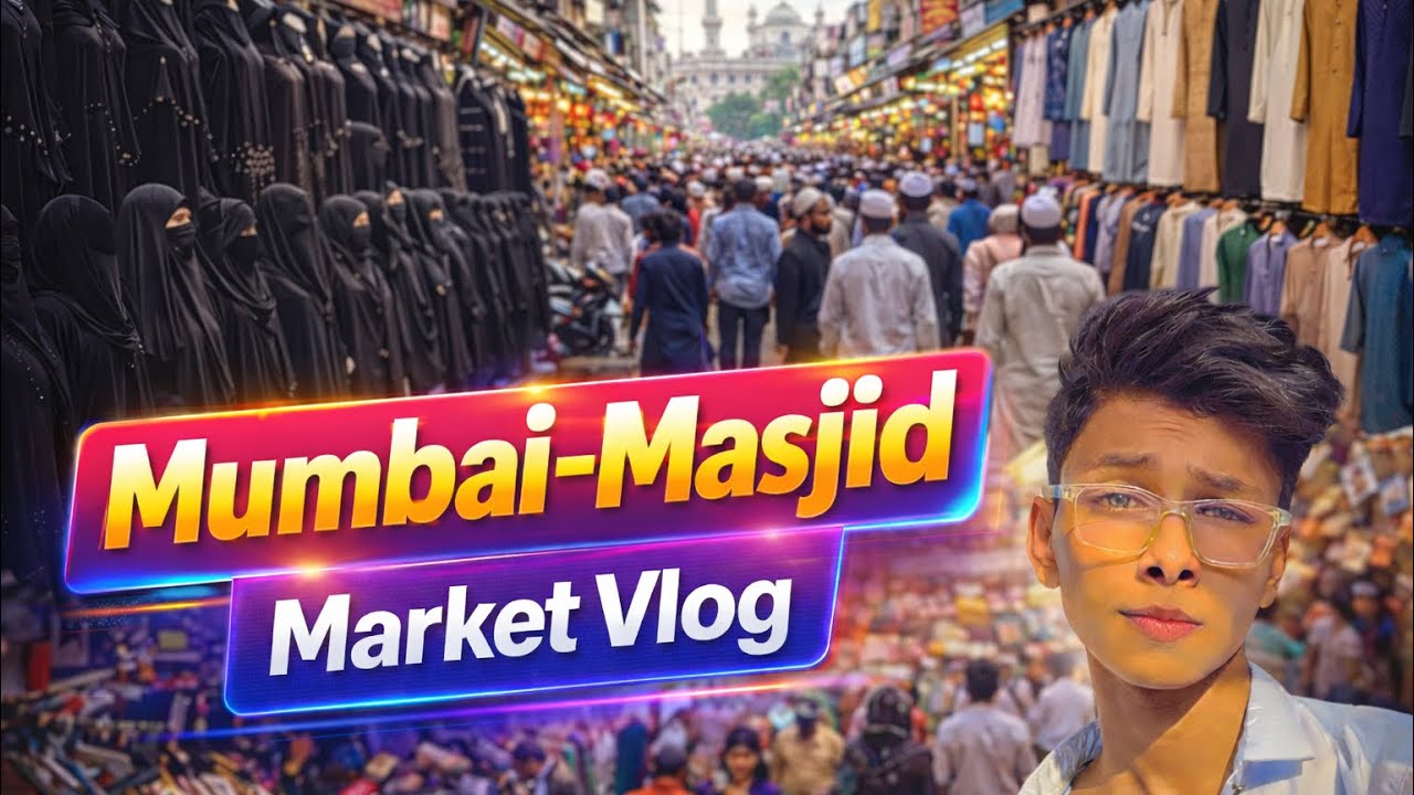 I Visited Mumbai’s Best Market🤩…