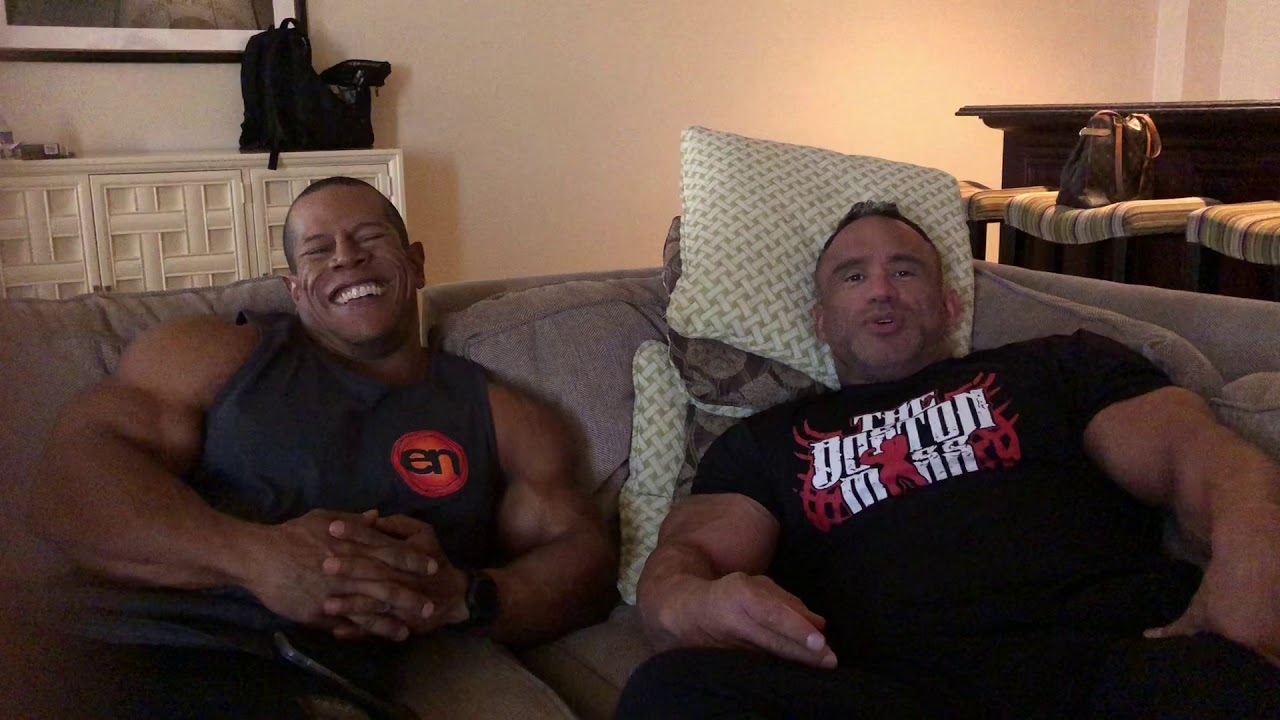 Post weigh-in w/ David Henry &ldquo;The OG Giant Killer&rdquo; | Behind the scenes