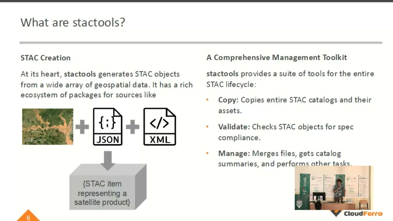 FOSS4GE 2025 | Eometadatatool - The Ultimate Stactool