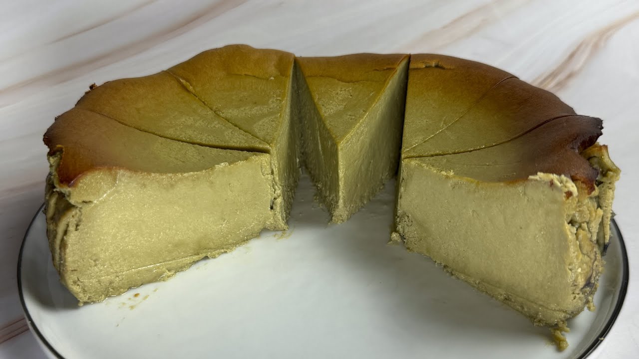 Ultimate Matcha Basque Cheesecake – Burnt, Creamy & Magical
