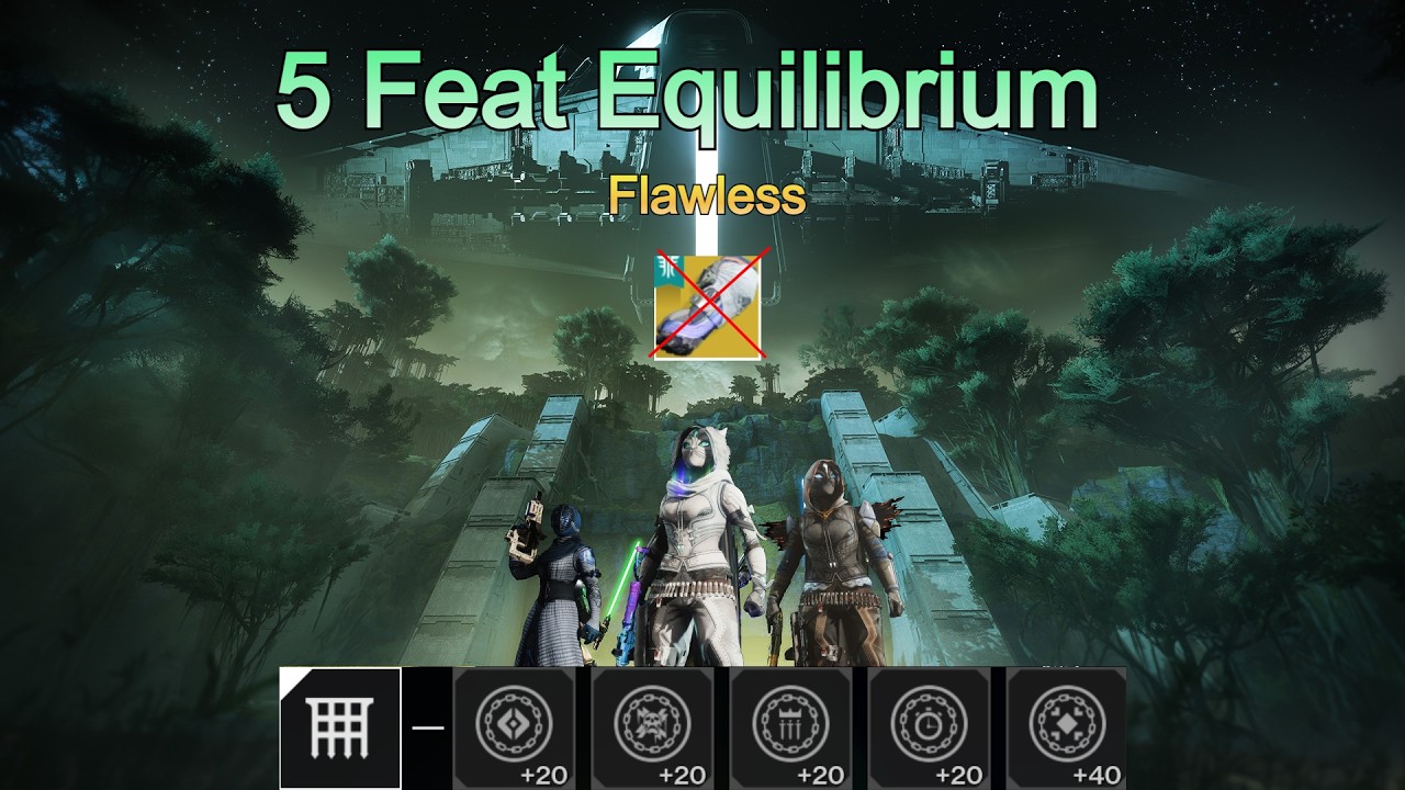 Flawless 5 Feat Equilibrium (No Void Nade Chunking)