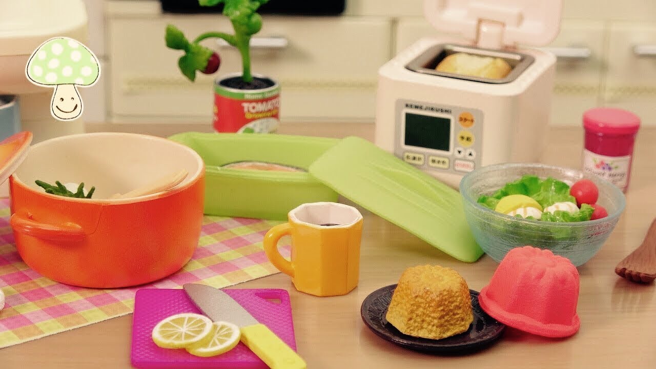 【RE MENT】Happy Recipes！Home made meals