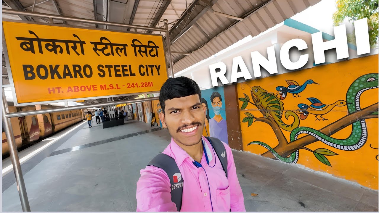 Bokaro to Ranchi train journey | Ranchi vlog #ranchi #bokaro