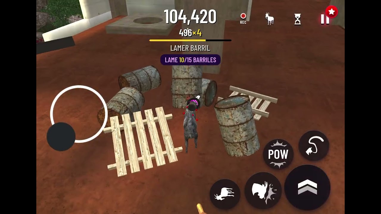 Estoy jugando Goat Simulator parte 2
