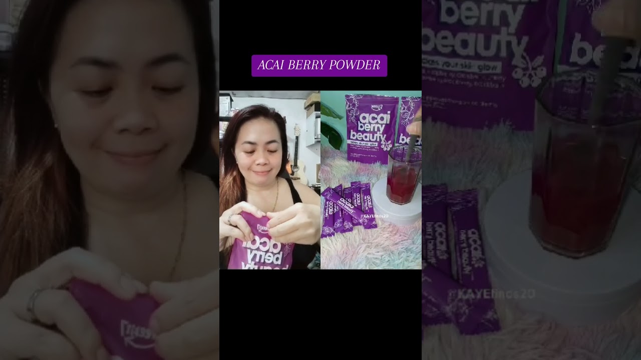 ACAI berry powder juice #acaiberry