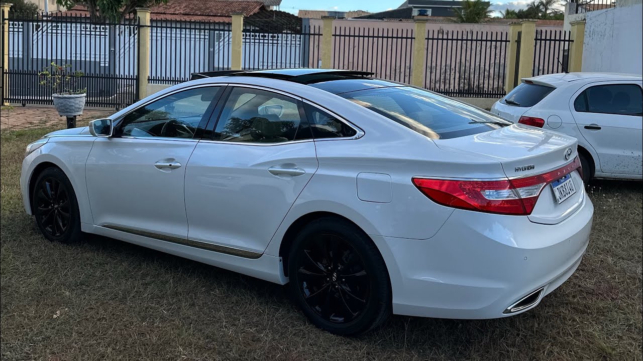 AZERA 3.0 v6 NOS DETALHES!! Branco pérola 🔥