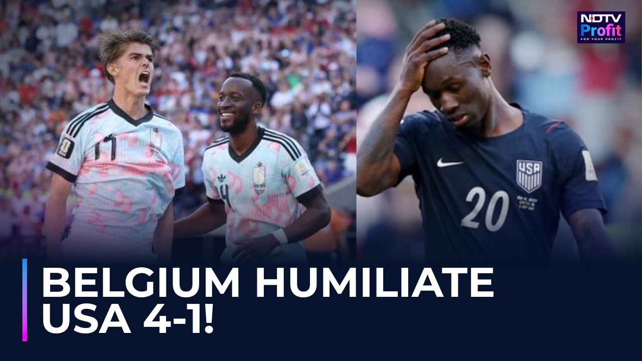 Belgium Crush USA 4-1! USA's World Cup Dream Ends | Full Match Highlights