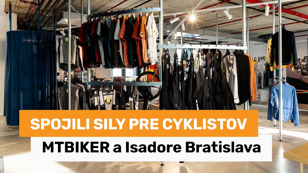 Spojili sily pre cyklistov - MTBIKER a Isadore Bratislava