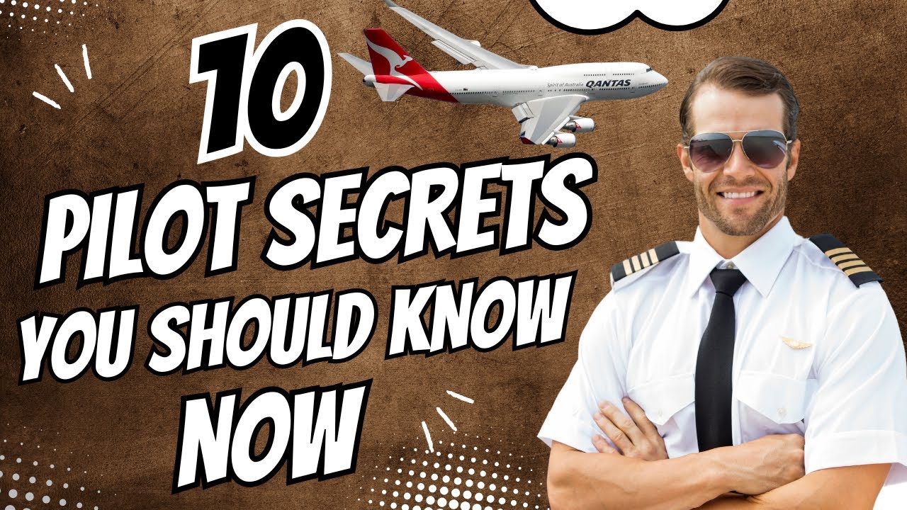 10 Shocking Pilot Secrets You Never Knew #aviation