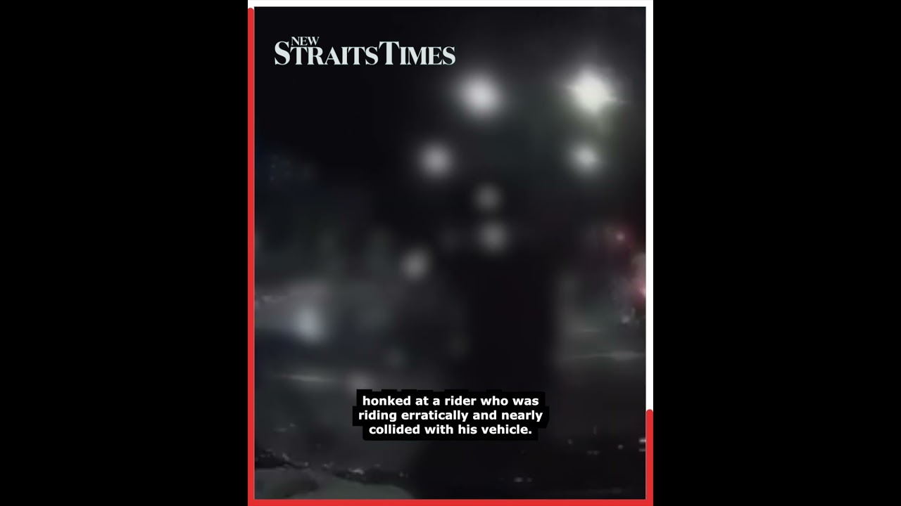 Police hunt motorcyclist over alleged windscreen smash in Ipoh