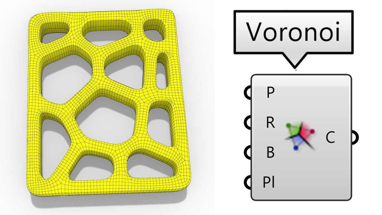 Grasshopper Voronoi Tutorial