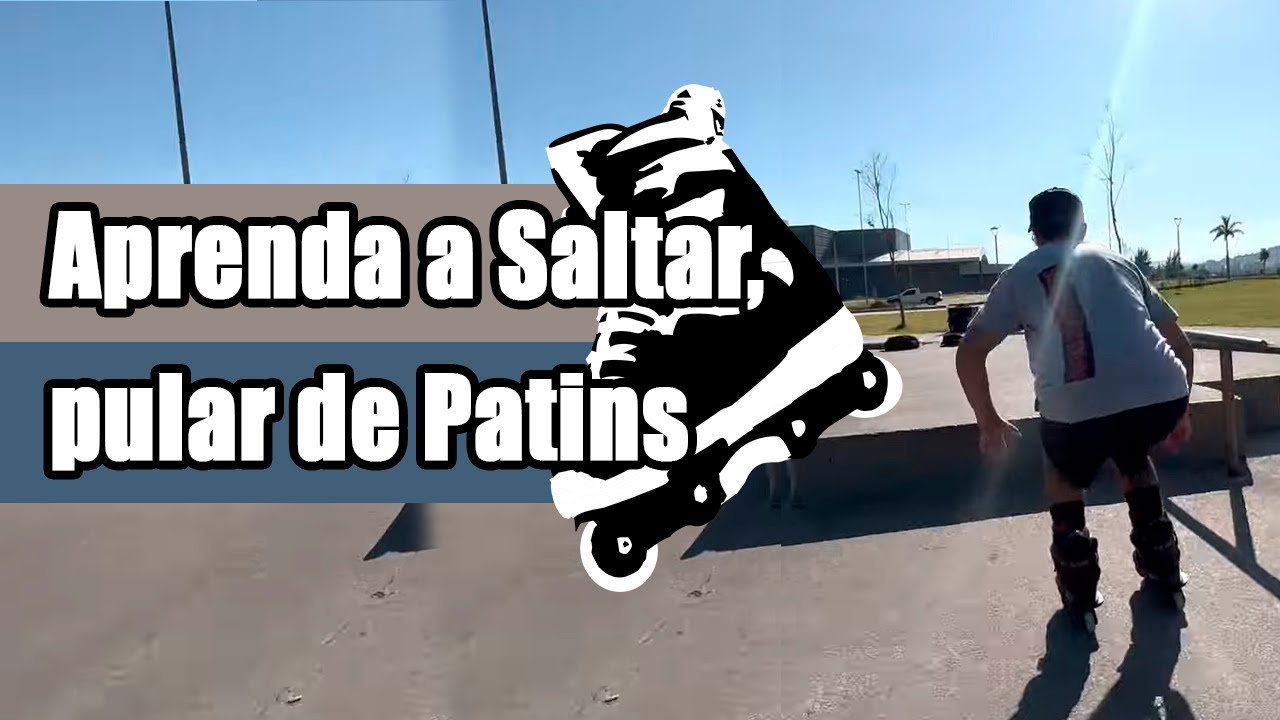 Iniciando no patins street | Como saltar, pular por cima, de cima e pra cima dos obstáculos.