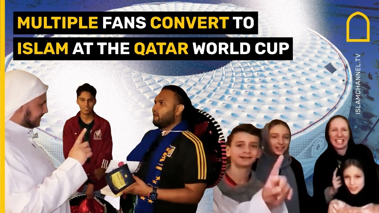 Multiple fans convert to Islam at the Qatar World Cup