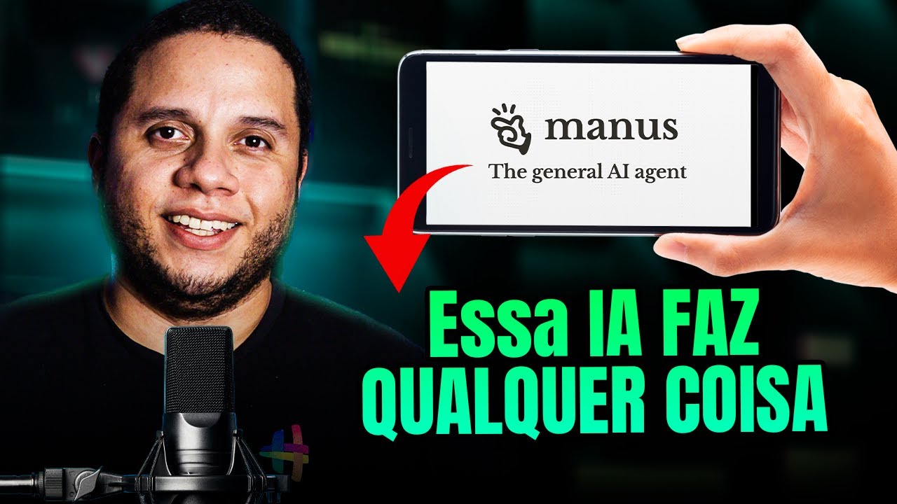 Essa IA FAZ QUALQUER COISA! Conheça a Manus AI