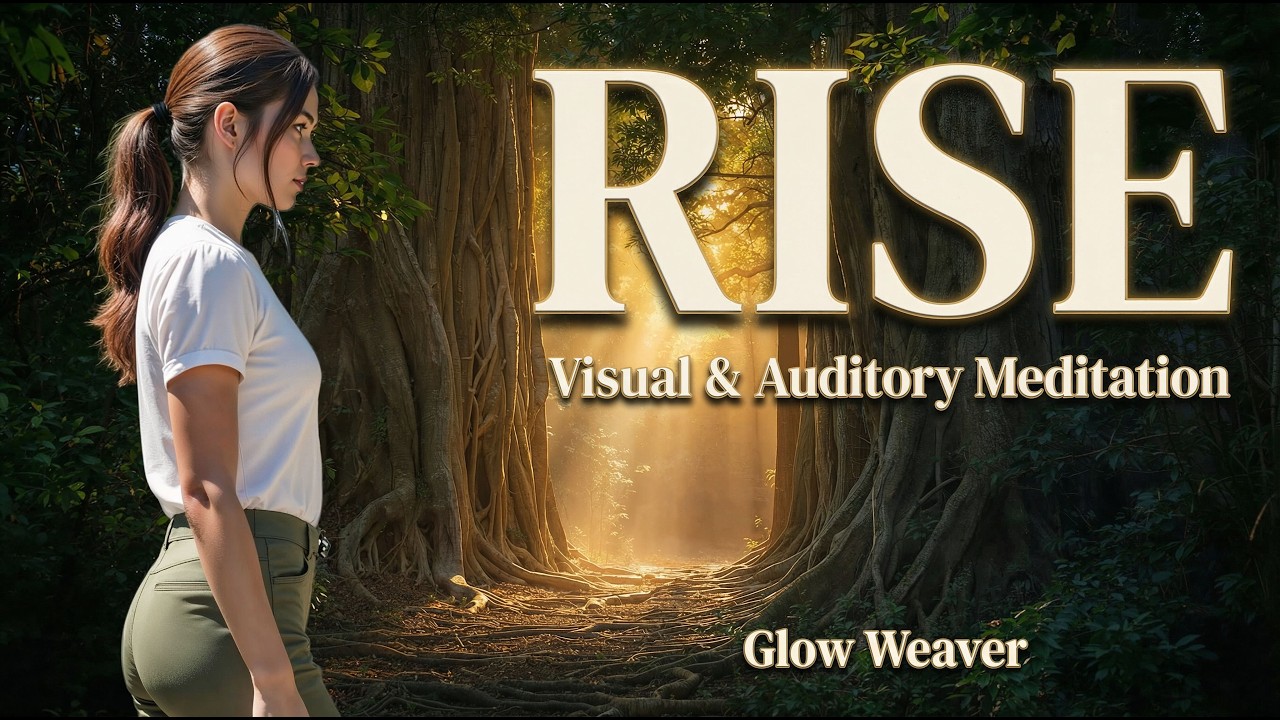Rise | A Visual Auditory Affirmation Meditation | Glow Weaver