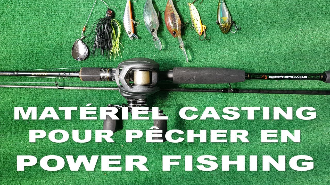 Ensemble POWER FISHING, MATERIEL IDEAL pour les DEBUTANTS ?