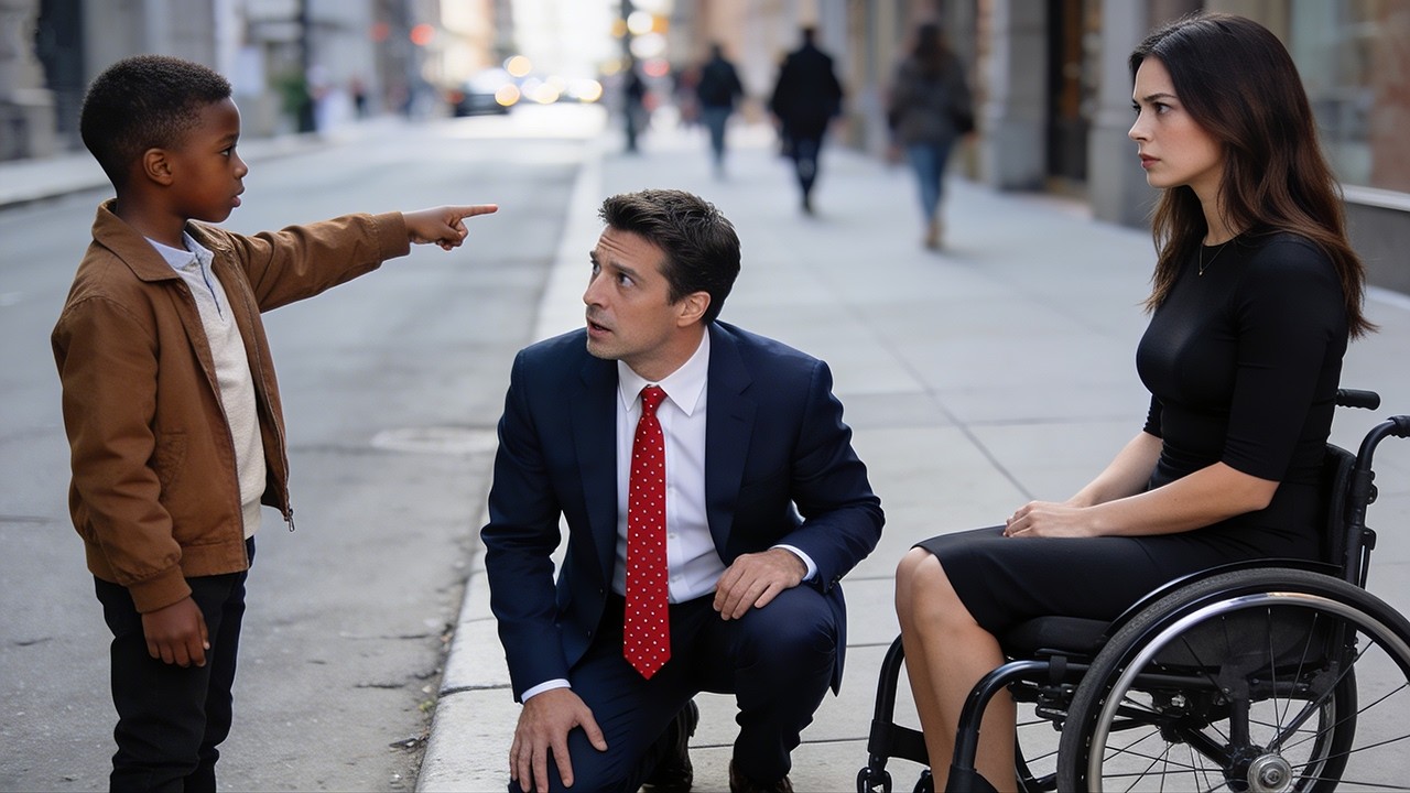 Sir, I Can Make Your Wife Walk Again, Said the Homeless Boy  The CEO Froze in His Tracks
