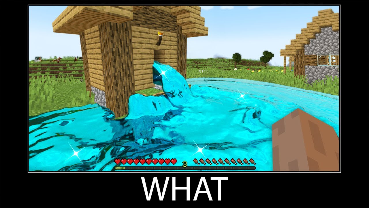 Minecraft wait what meme part 207 realistic Diamond Village
