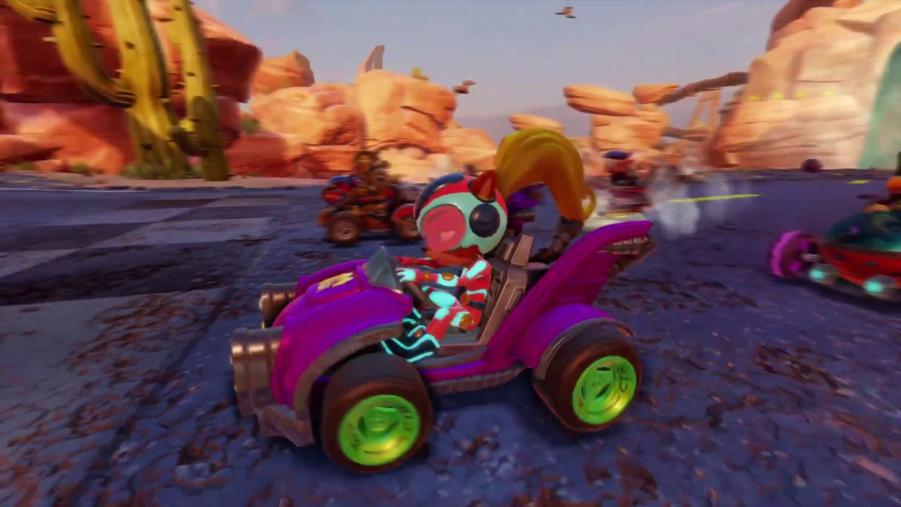 Crash Team Racing Nitro-Fueled: Electron Coco gameplay.
