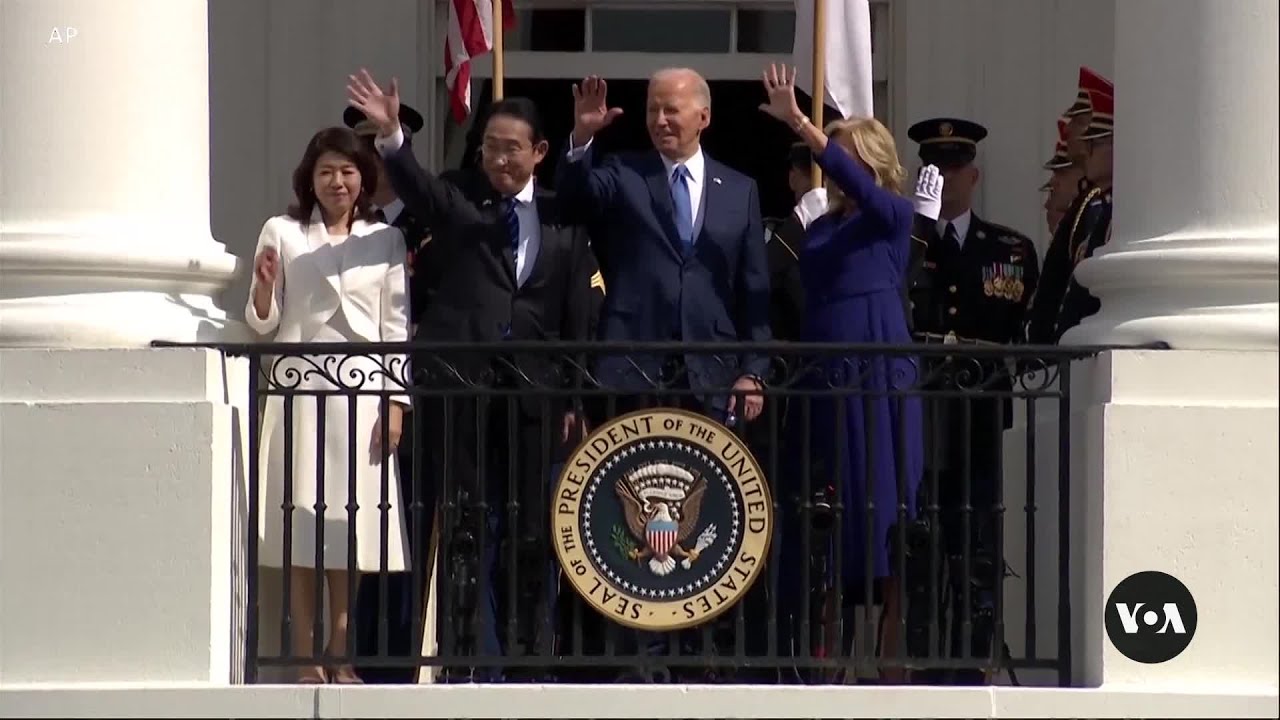 Biden, Kishida bolster defense ties in Japanese PM's official US visit | VOANews