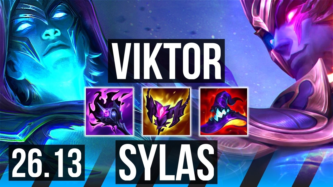 VIKTOR vs SYLAS (MID) | NA Challenger | 26.13