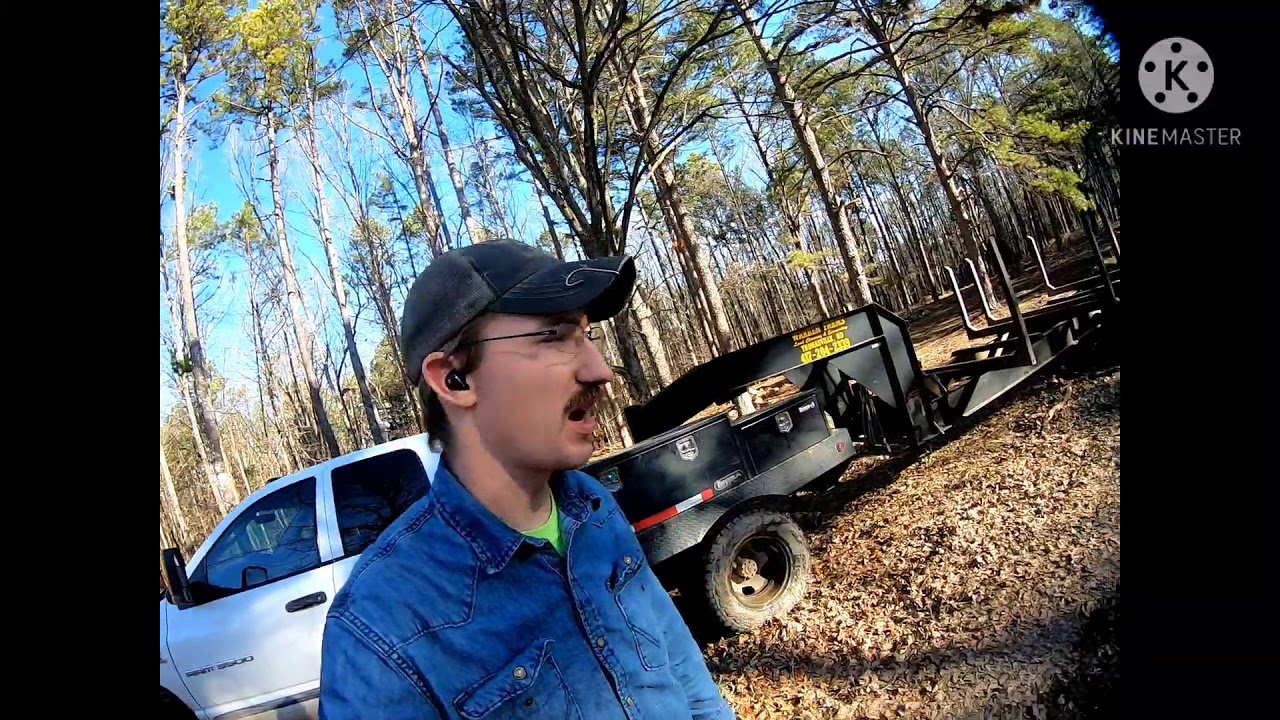 Hauling logs and skidding salvage timber with a Franklin 170 skidder
