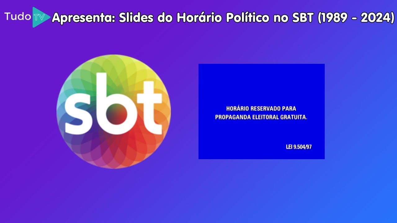 Cronologia #197: Slides do Horário Político no SBT (1989 - 2024)
