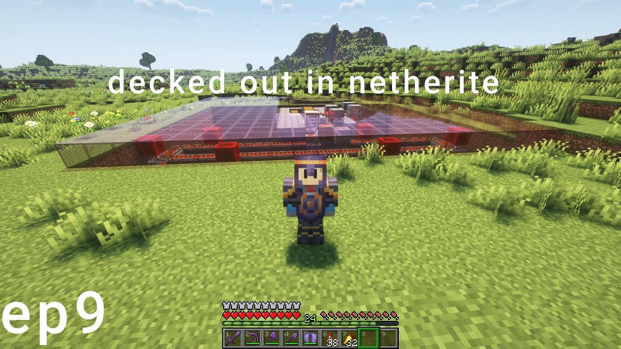 netherite and super smelting survival series episode 9