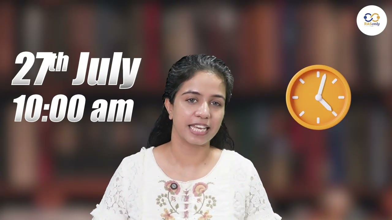 Register for Mega Seminar on 27th July | Rajasthan's Exclusive English Medium RAS Coaching RASonly.
