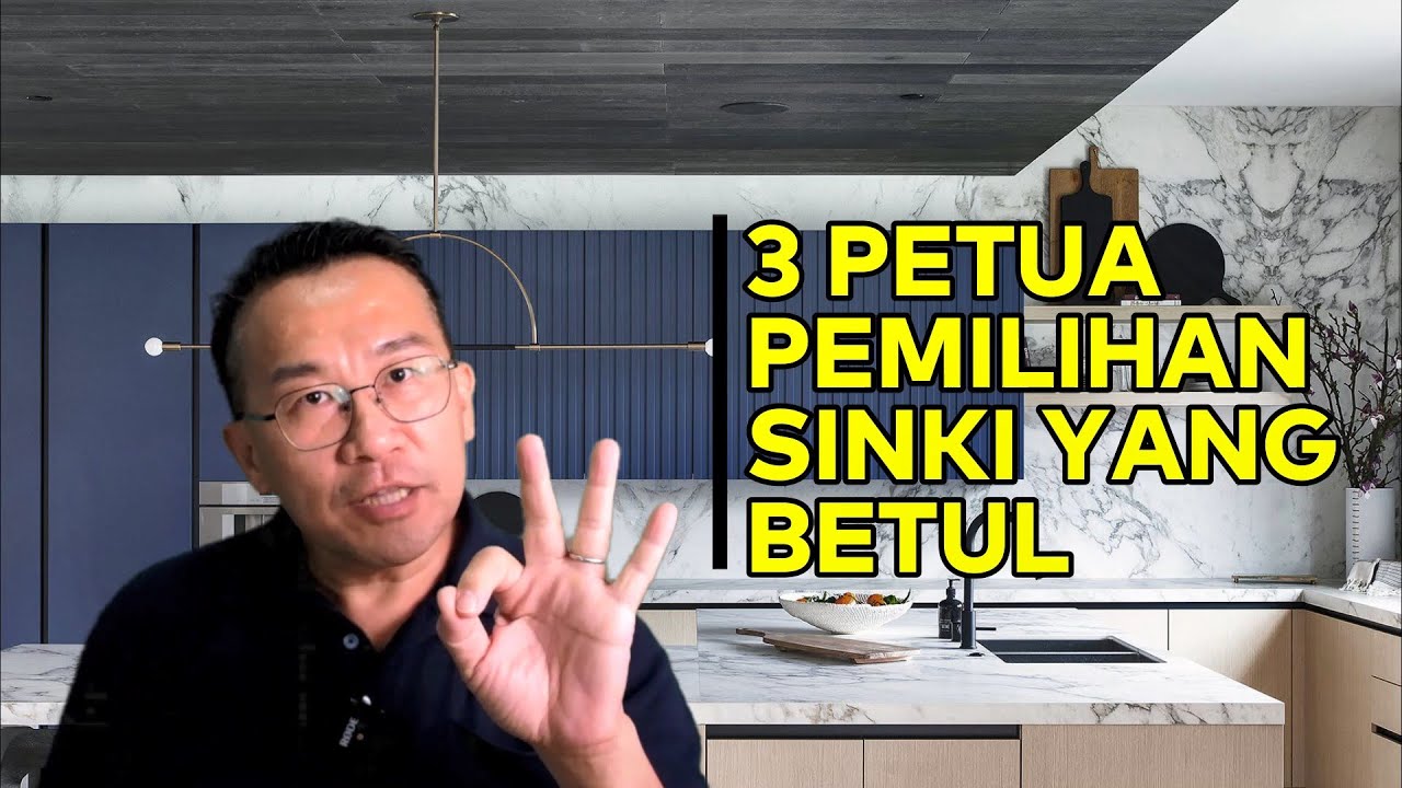 Adakah anda memilih saiz sinki yang betul? #kitchen #reels #home