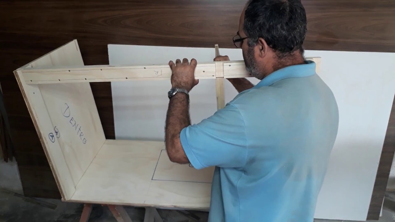 Como fazer gabinete de cozinha ? Com marceneiro profissional