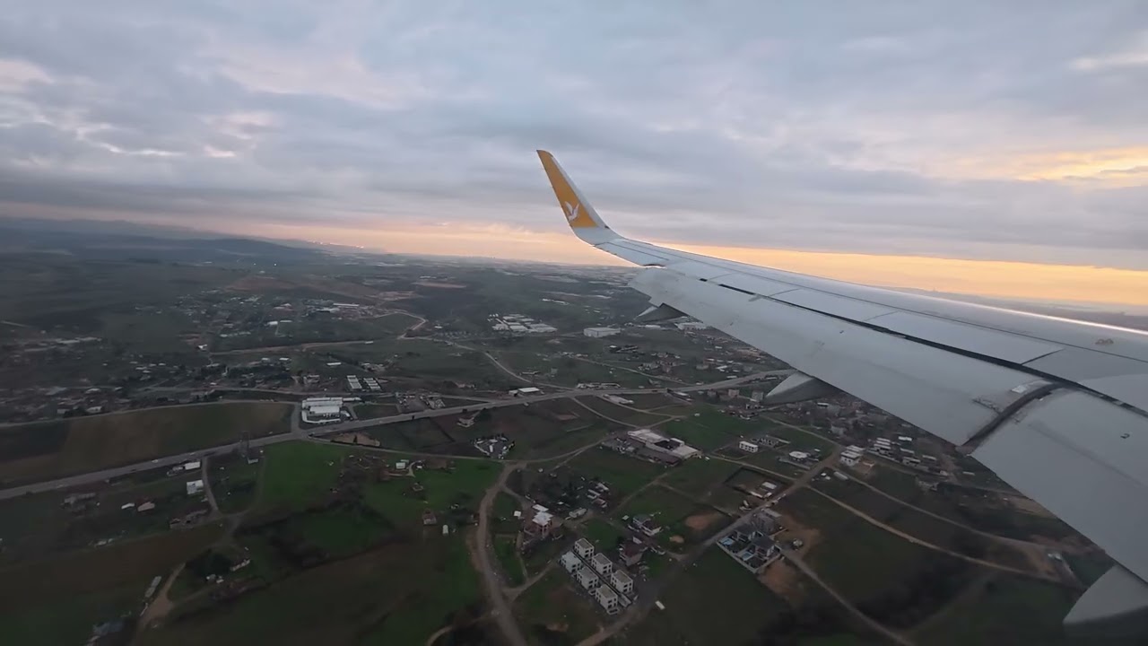 Pegasus A320 TC-NBT go around at Sabiha Gokcen ( pas gecme )