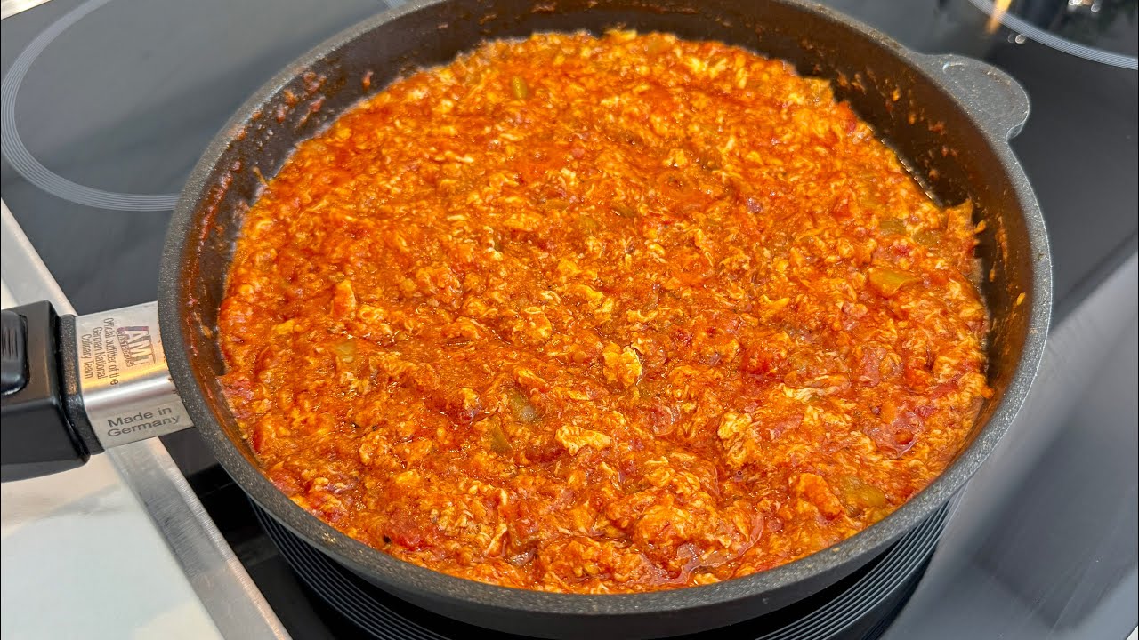 Turski Menemen 🤤 Mačkaj i Uživaj 😅
