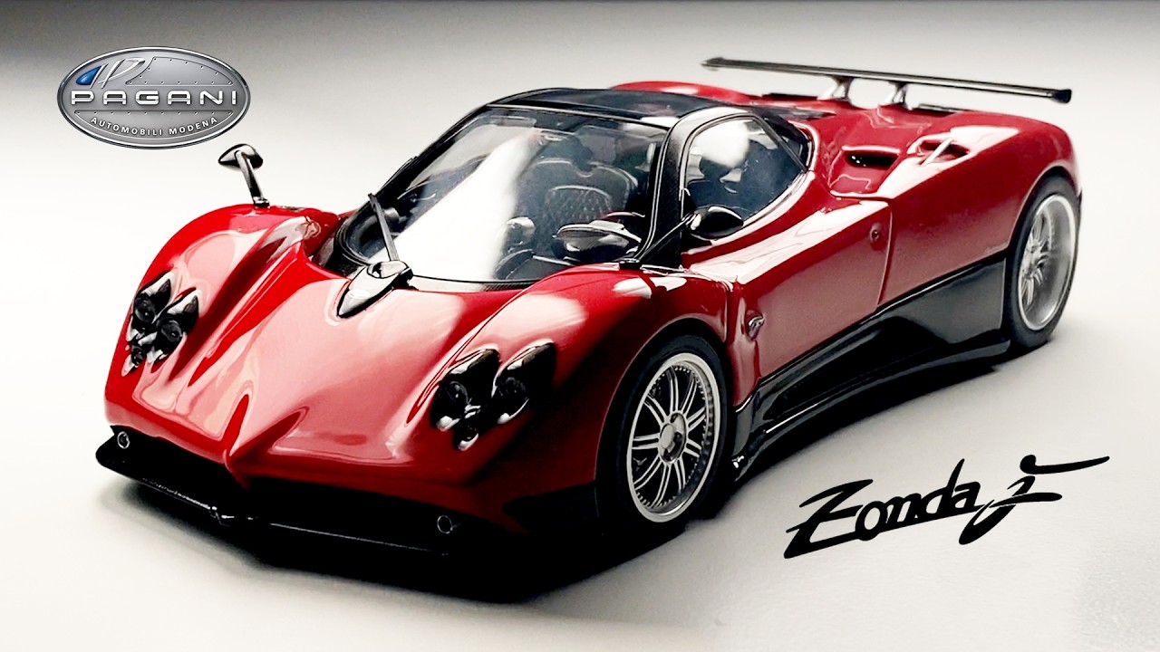 Building Pagani Zonda F Model Kit &ndash; Aoshima 1/24 Full Build!