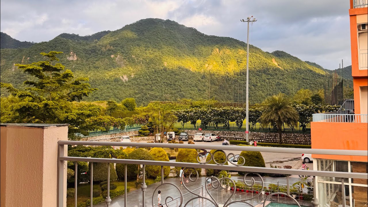 Our Airbnb Balcony View in Dehradun 