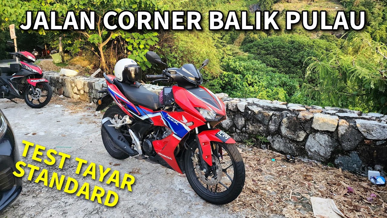 Honda RSX jalan corner balik pulau Penang POV ride