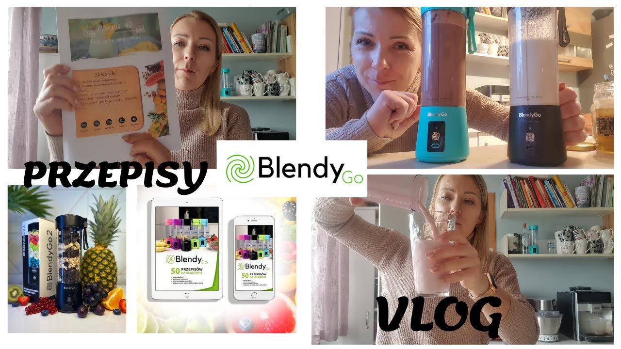 KOKTAJLE Z #BLENDYGO 2 | EBOOK TEST | PRZEPISY CIĘŻKI DZIEŃ