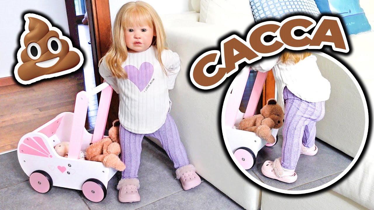 Liesel Reborn Toddler fa la CACCA ADDOSSO di nascosto 💩 | Aggiornamento Spannolinamento 🤦🏻‍♀️
