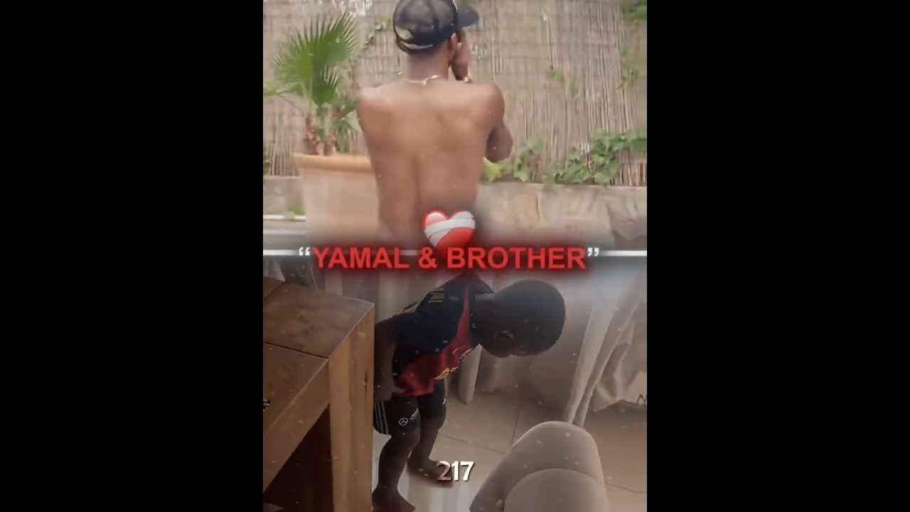 Yamal Copies Girlfriend & Brother's Dance..😂❤️