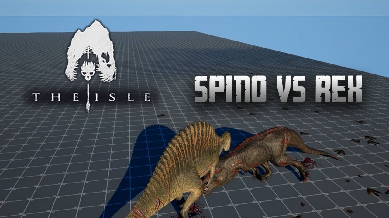 How to beat rexs as spino with broken leg - The Isle