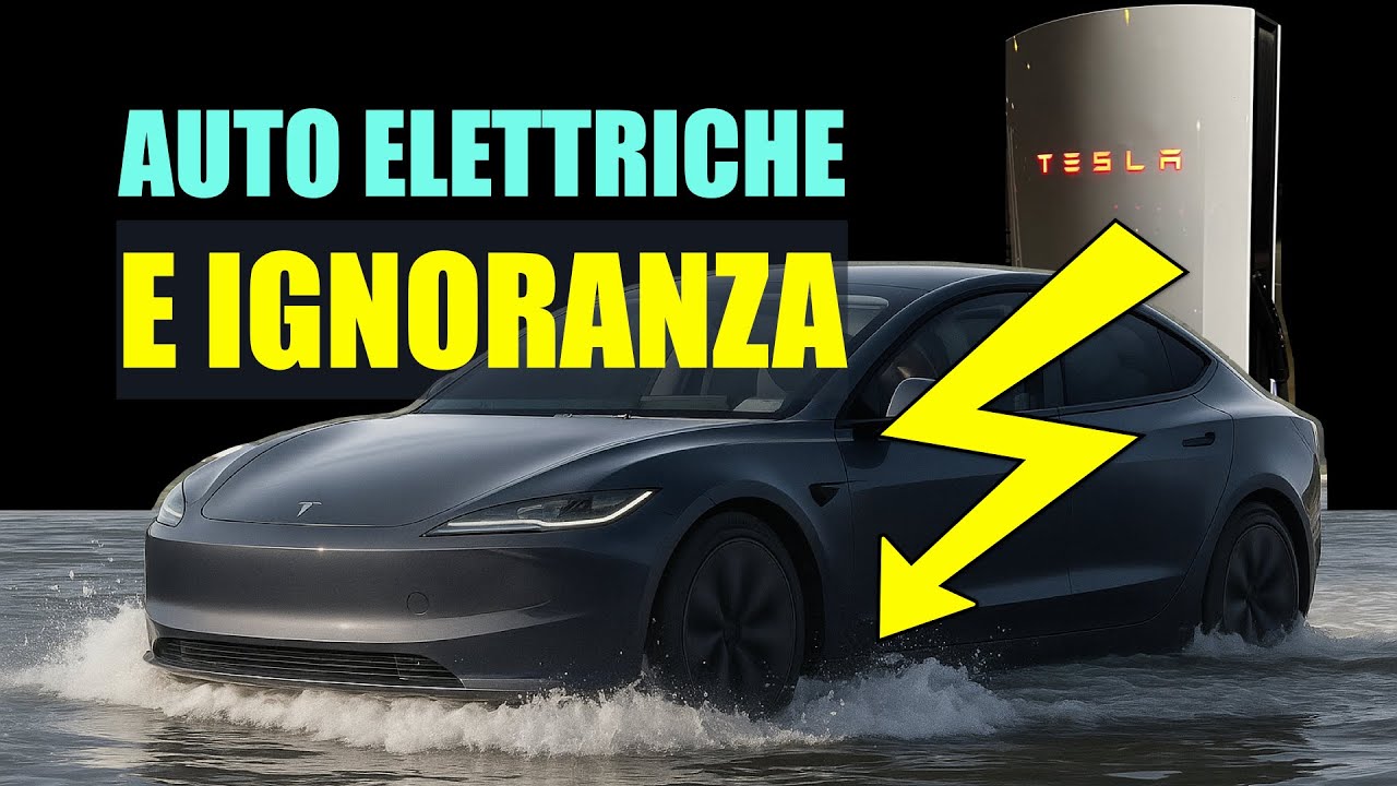 Auto elettriche e ignoranza: la verit&agrave; sulla sicurezza