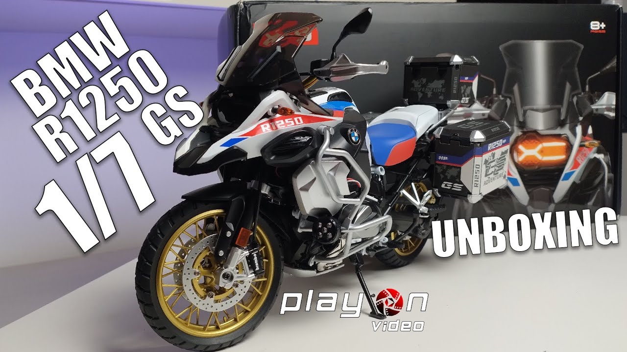 1/7 BMW R1250 GS - Special Gift Unboxing