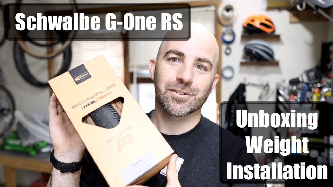 Schwalbe G-One RS 700x40c // Unboxing / Weight / Install