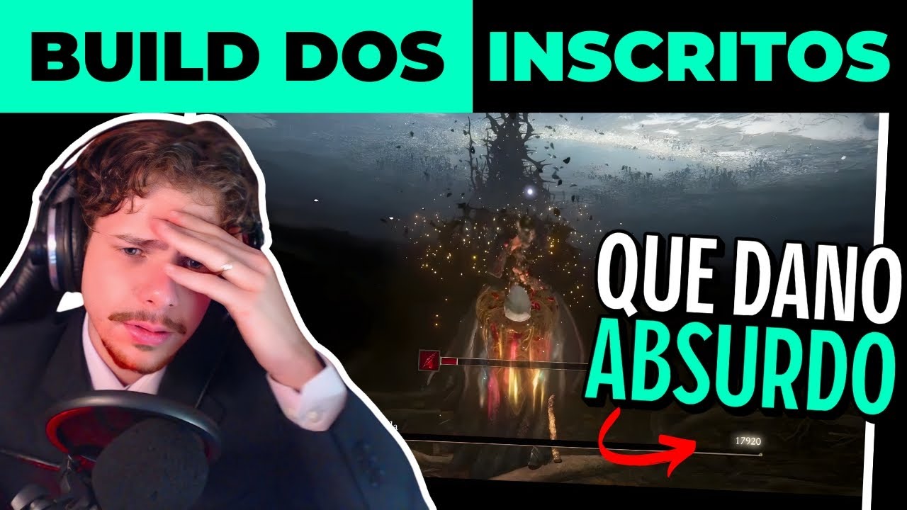 Essa Build Quebrou OS N&Uacute;MEROS (Elden Ring &ndash; Build dos Inscritos #6)