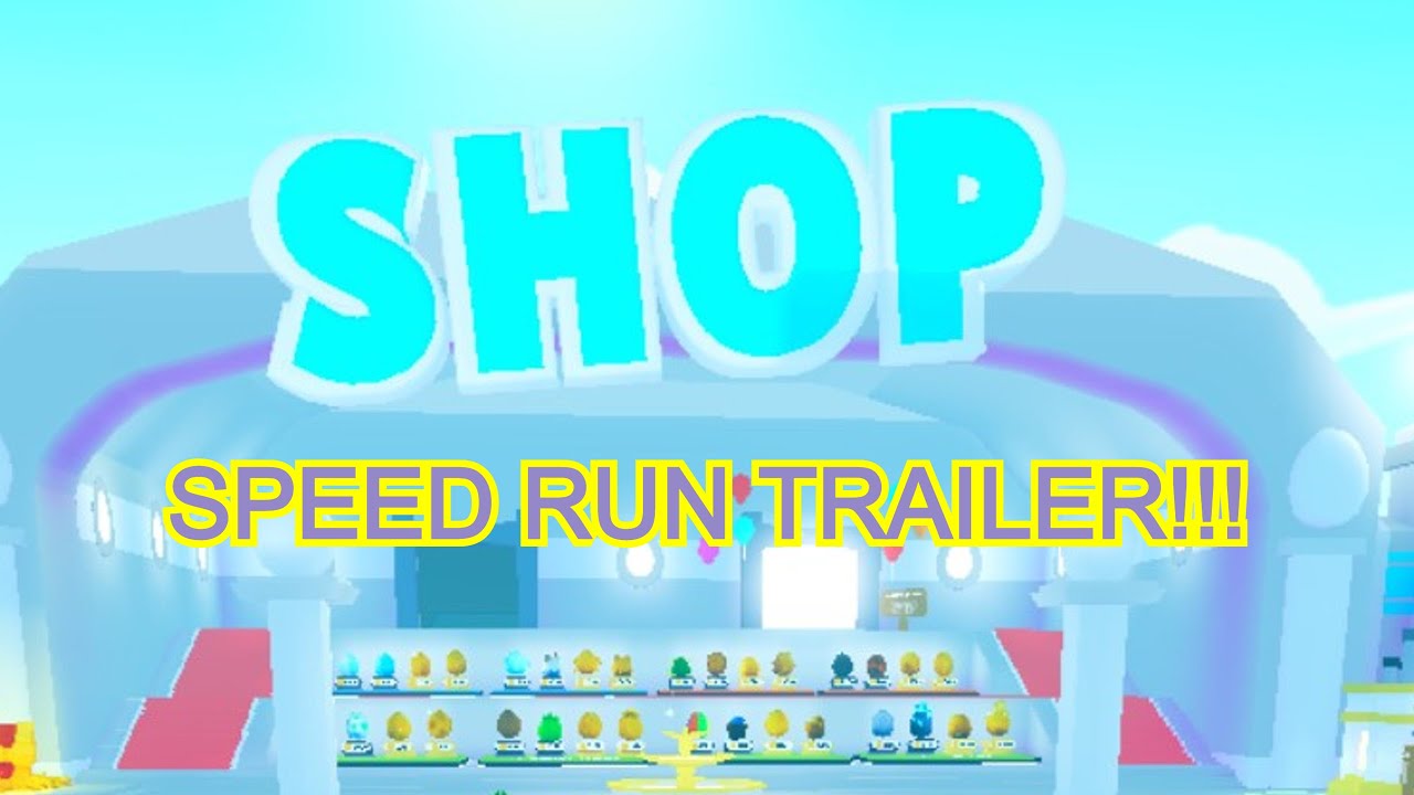 Pet Simulator X Speed Run! (Trailer)